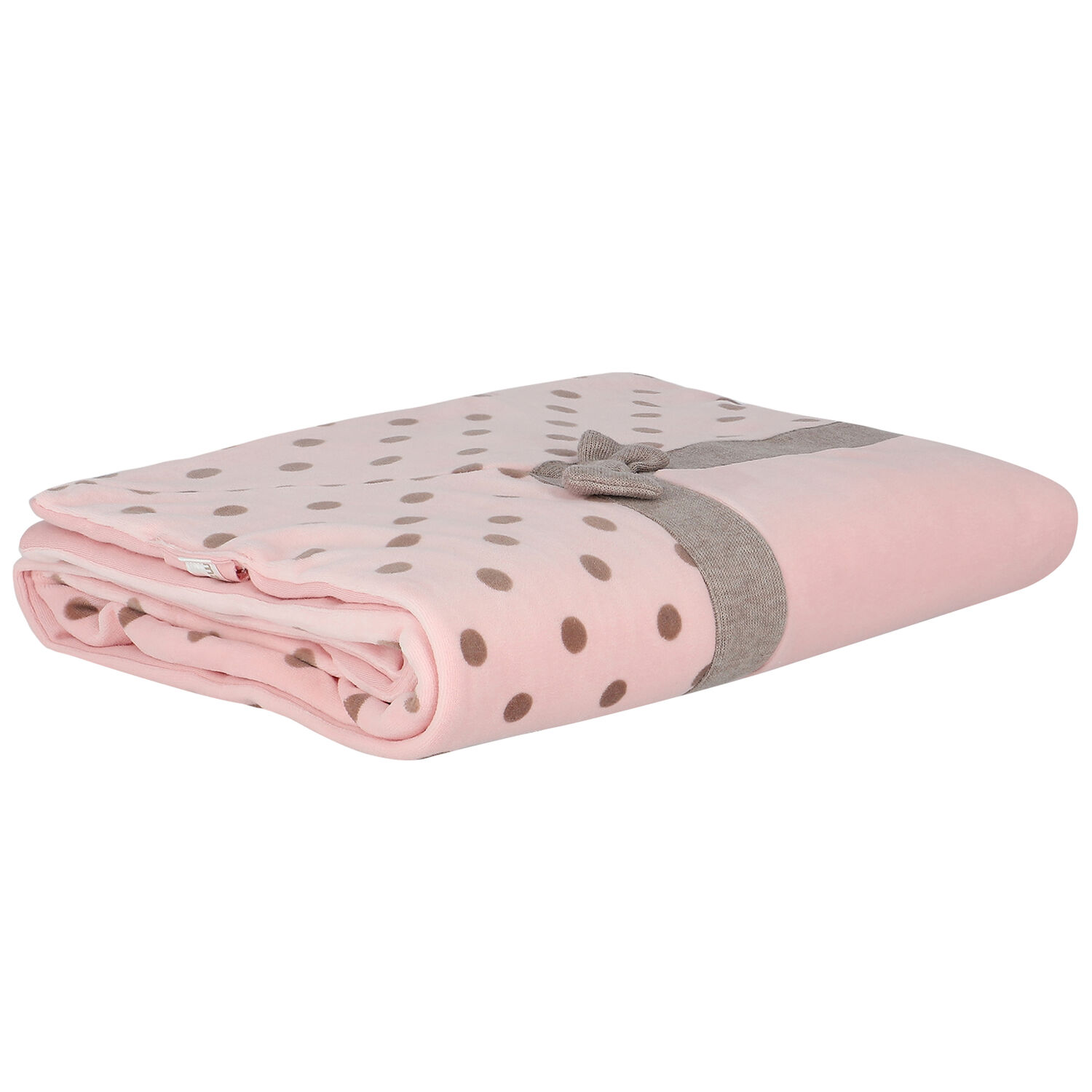 Baby Girls Pink Teddy Bear & Star Blanket, 1, hi-res